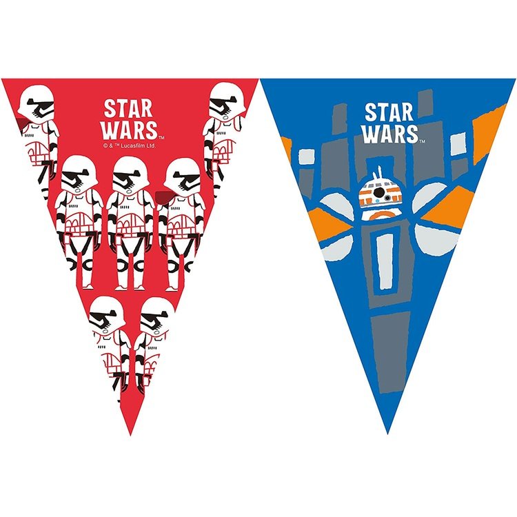 Гирлянда бумажная Звездные войны