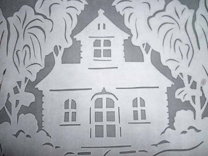 Вытынанки на окна