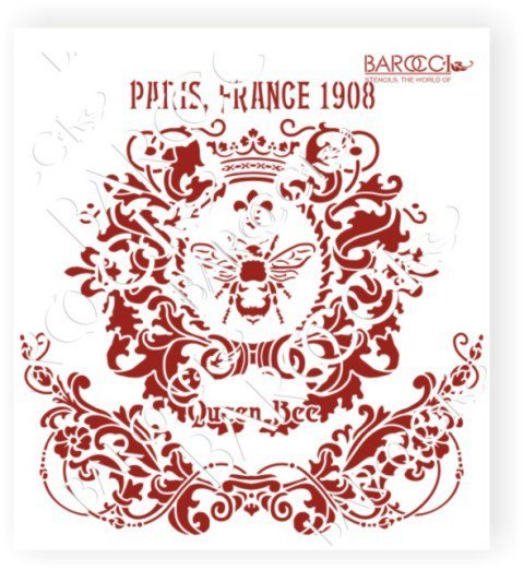 Трафареты Бароччи рамки