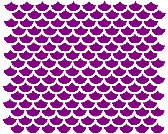 Трафарет "черепица"