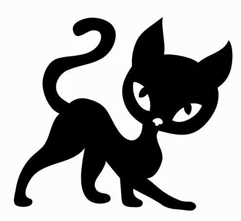 Трафарет кошки