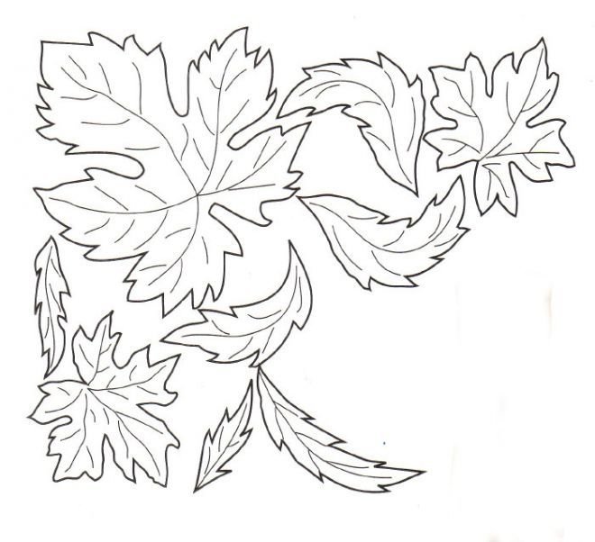 Рисунки трафареты