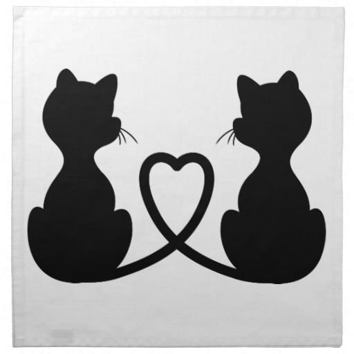 кошка на торт