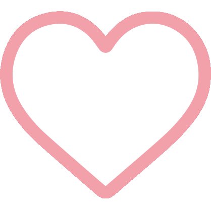 Сердце трафарет