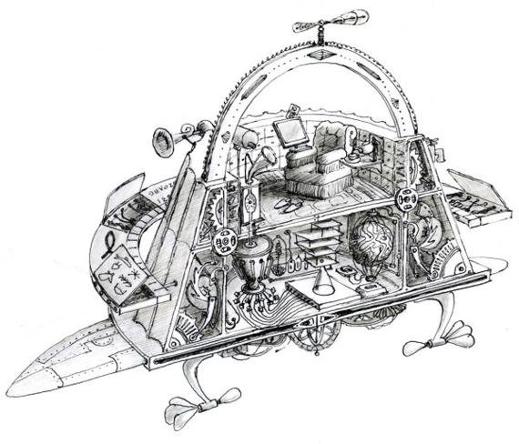 Чертежи машины времени