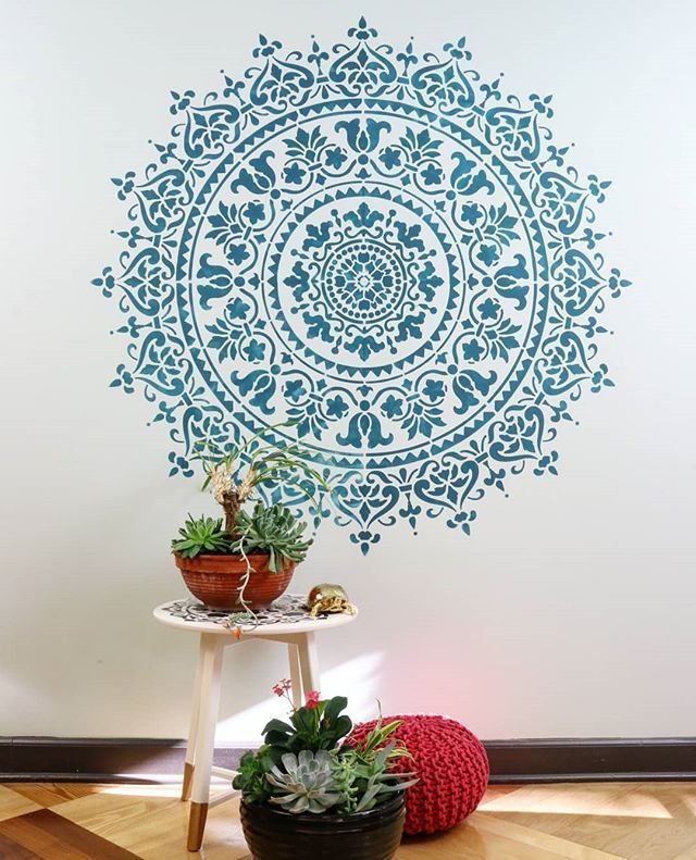 Мандала в интерьере