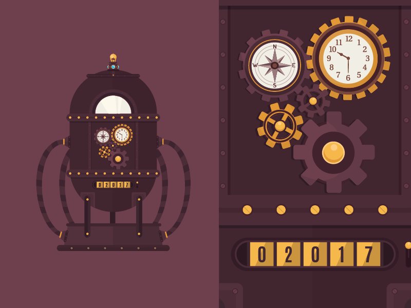 Изображение машины времени