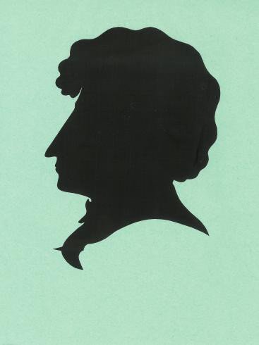 Силуэтный портрет Пушкина