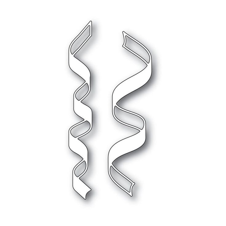Серпантин трафарет