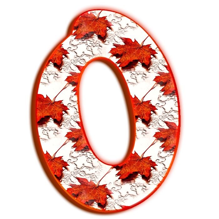 Осенние буквы