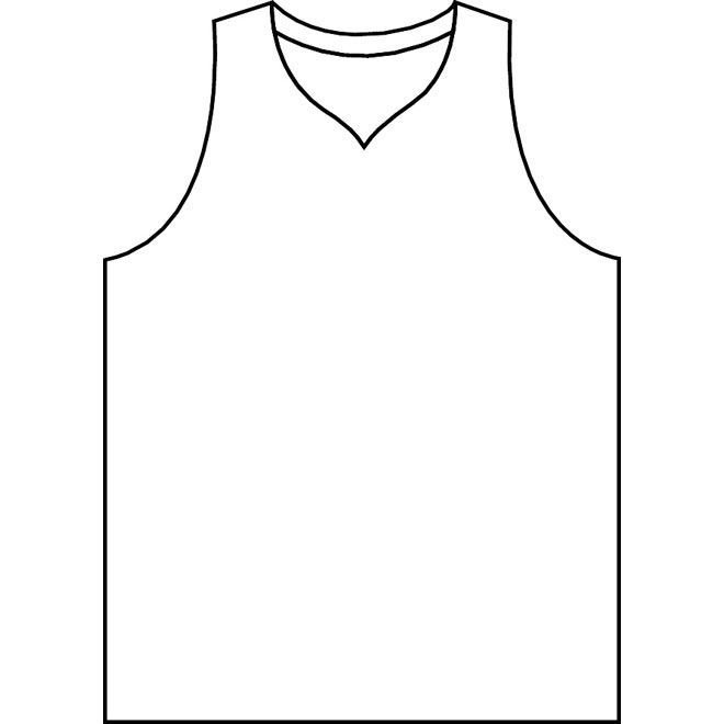 Шаблон футболки для печати