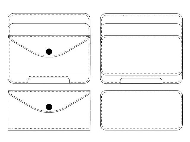 Лекало портмоне