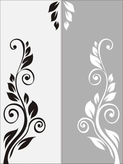 Узор вертикальный