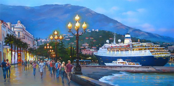 Ялта Набережна картина