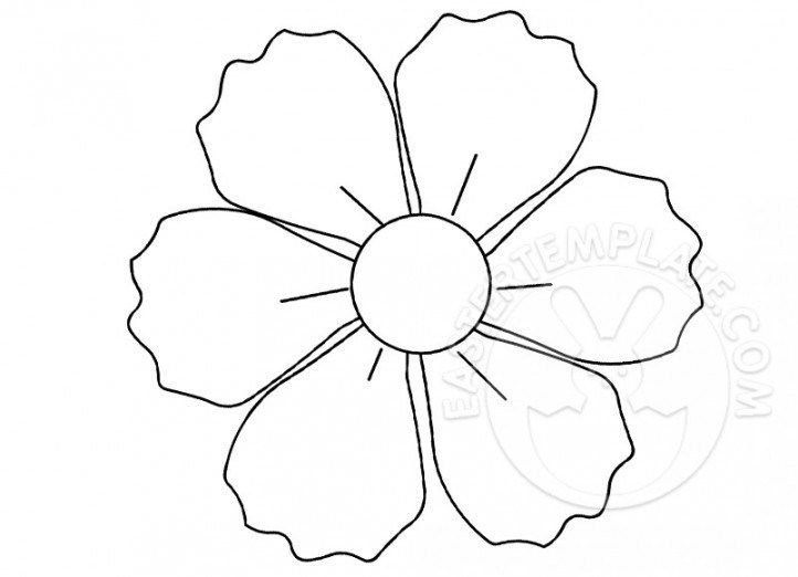 Трафарет "цветы"