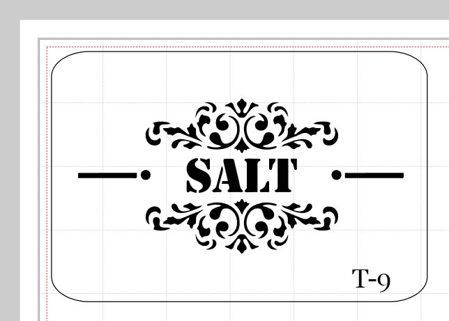 Надписи соль сахар