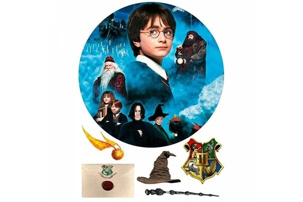 Гарри Поттер печать на торт
