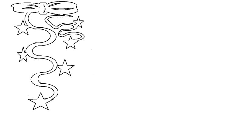 Гирлянды вытынанки на окна новогодние