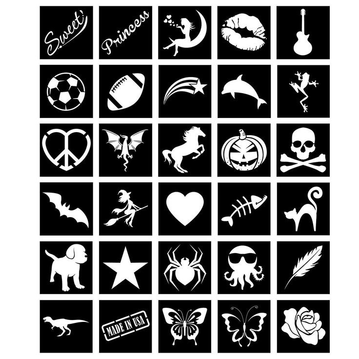 Трафареты татуировок