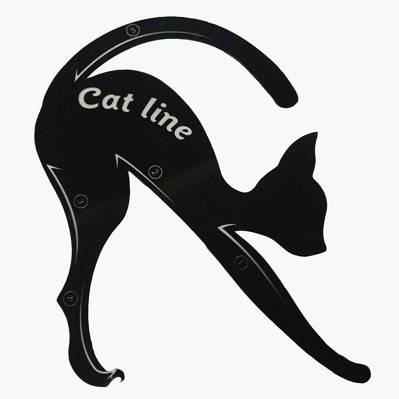 Трафарет для подводки глаз