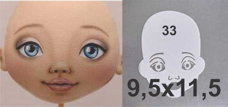 Лицо куклы