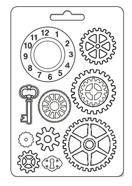 Трафарет механизм часов