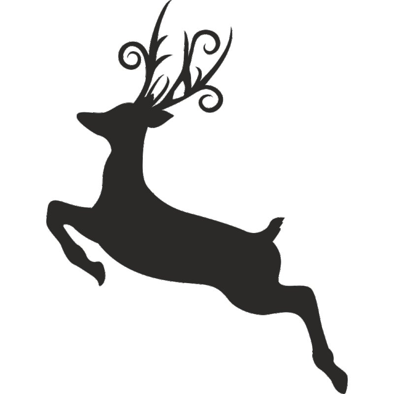 Очертание оленя