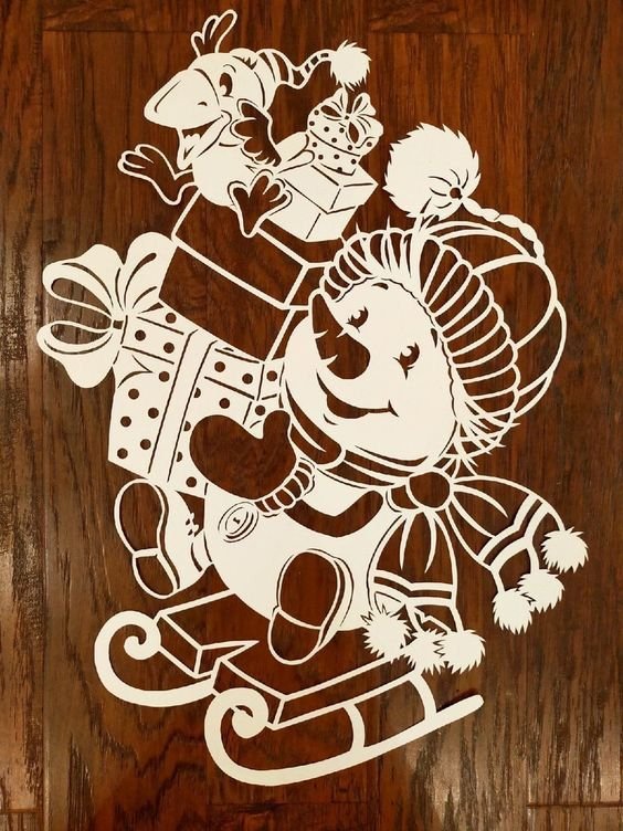 Вытынанки на окна