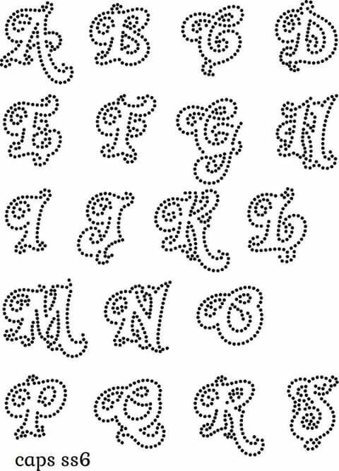 Буквы для брошки трафарет