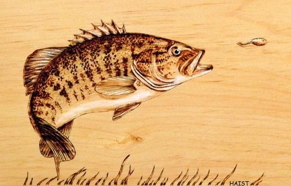 Рыба для выжигания