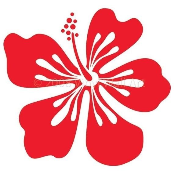 Трафарет цветочка