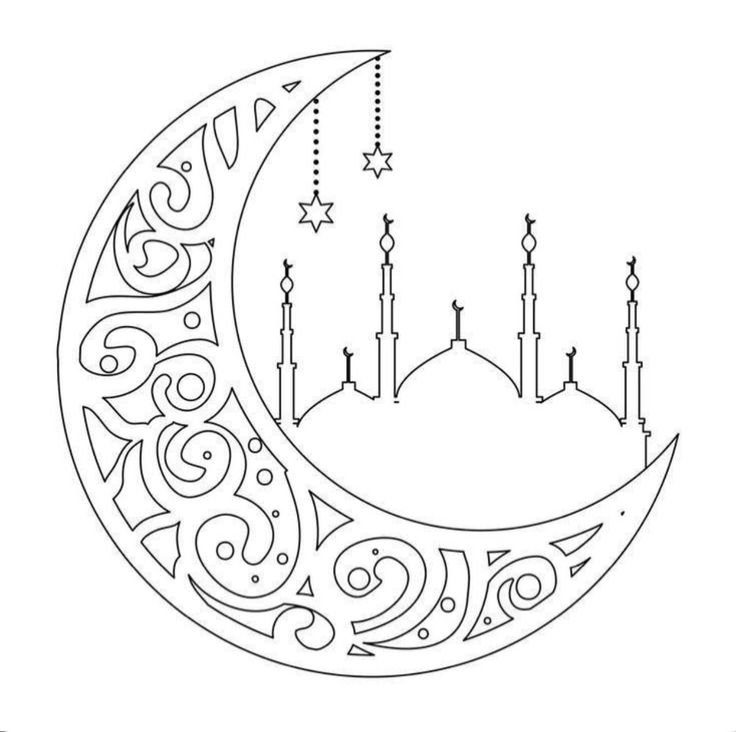 Мусульманские трафареты