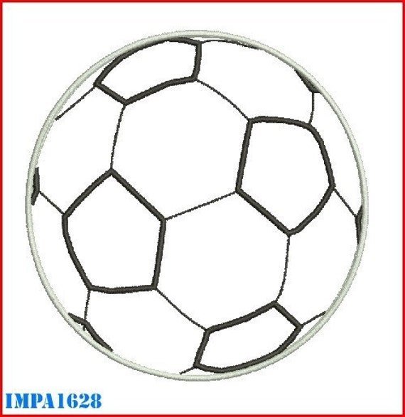 Мяч трафарет