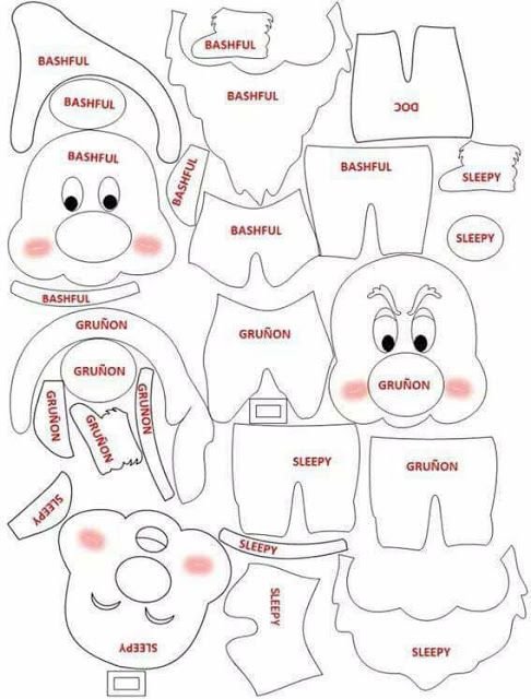 Гном выкройка