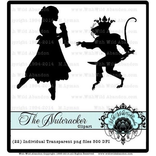 Щелкунчик силуэт