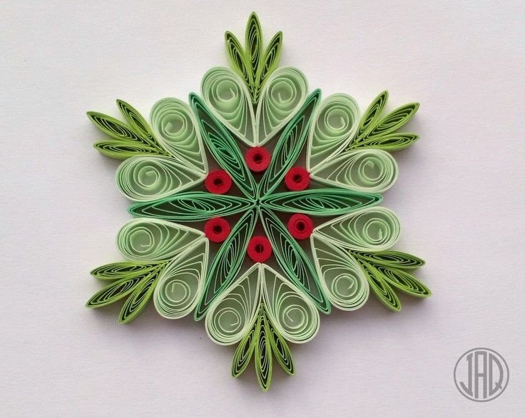 Квиллинг новый год