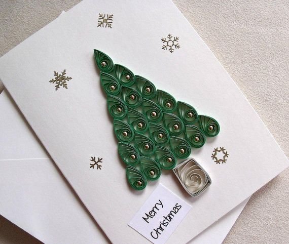 Квиллинг елочка