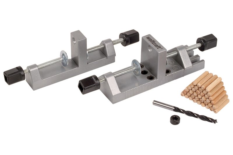 Кондуктор для сверления шкантов Wolfcraft