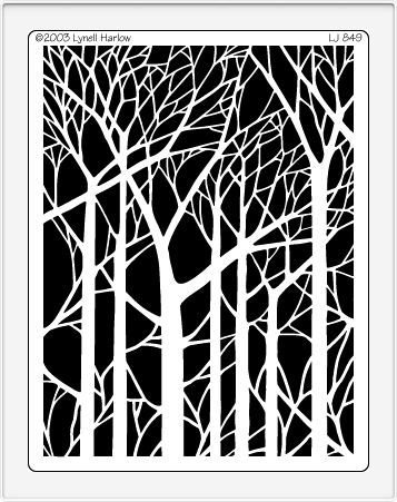 Стилизованный лес