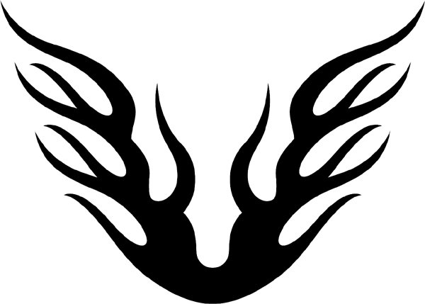 Рисунок на авто трафарет