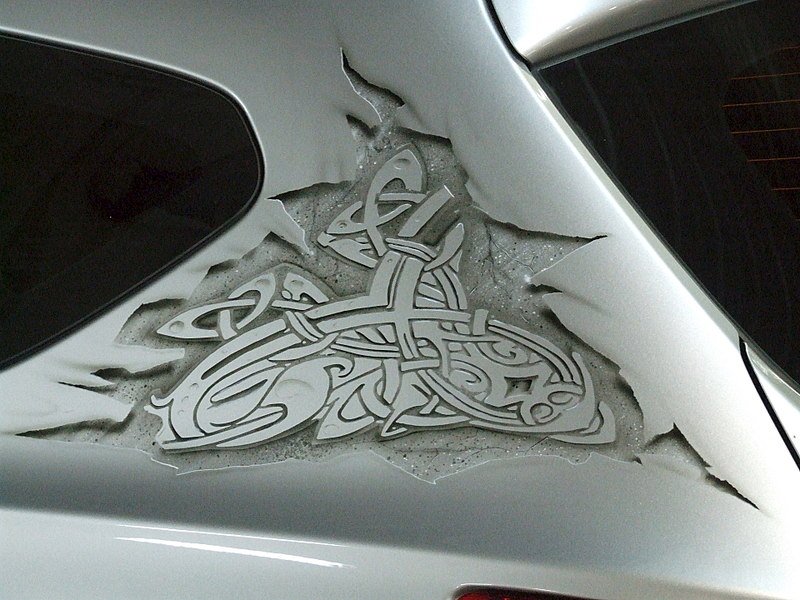 Эскизы для аэрографии