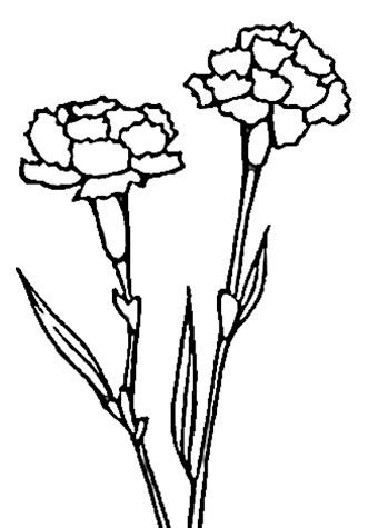 Гвоздика для вырезания