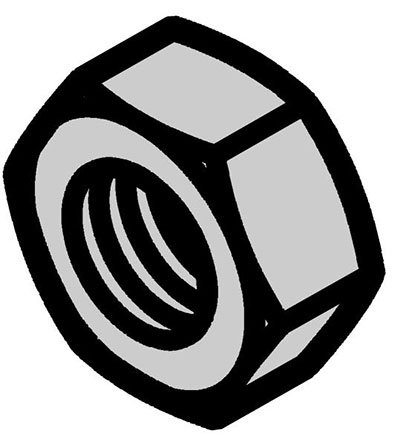 Гайка вектор