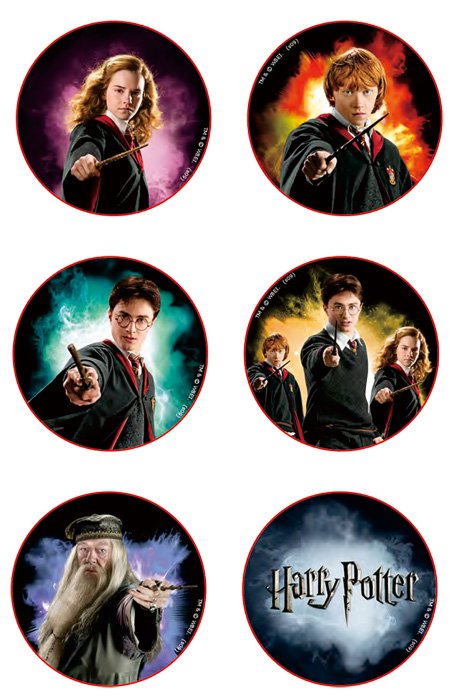 Вафельная печать Гарри Поттер