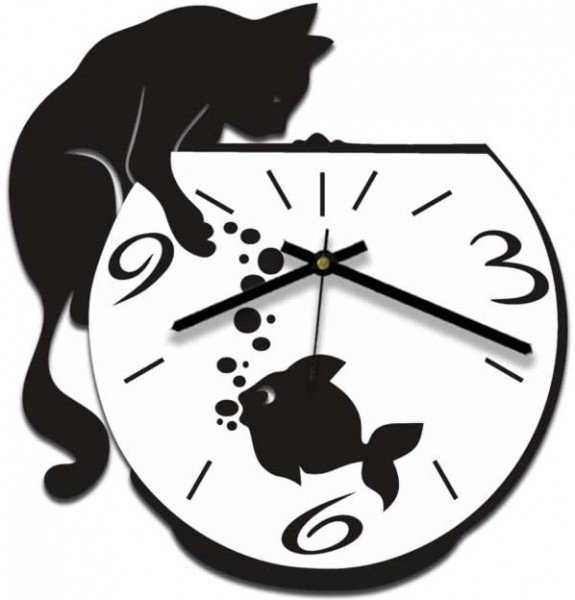 Часы настенные Веселые