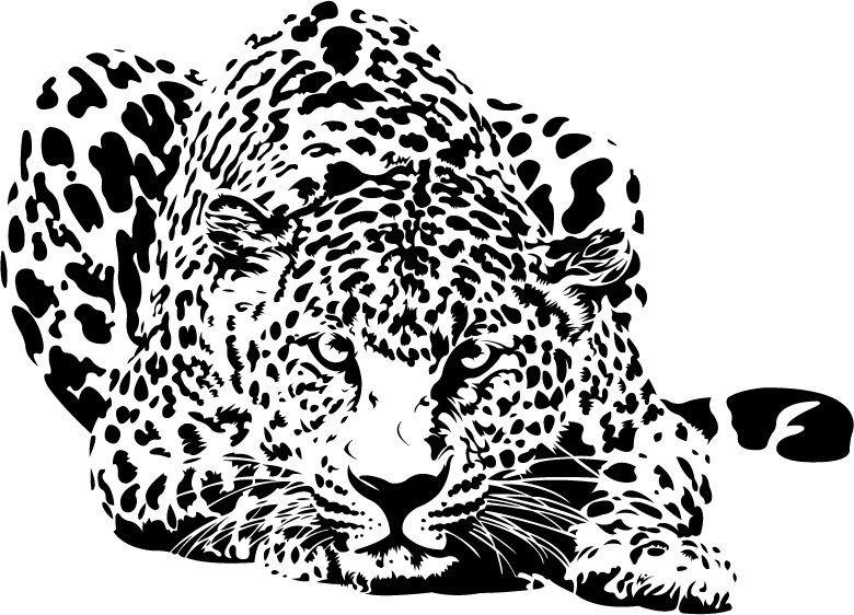 Трафареты животных