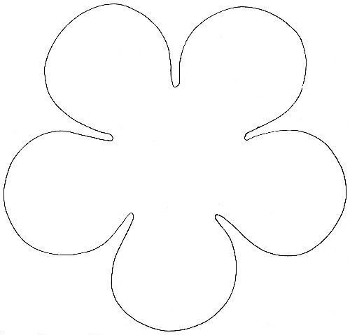 Трафарет "цветы"