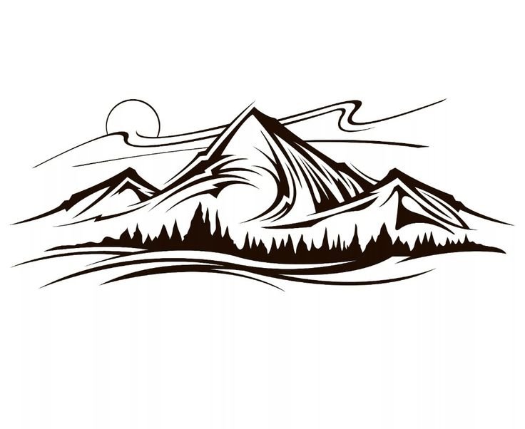 Контур горы Арарат