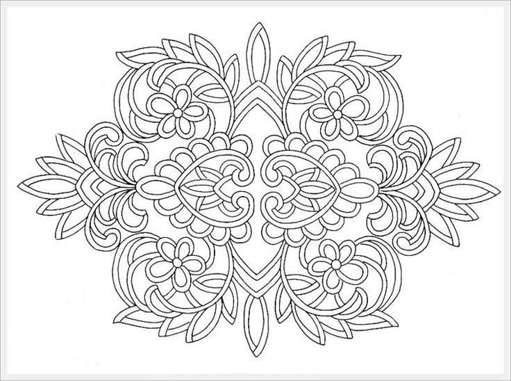 Узоры для точечной росписи контурами