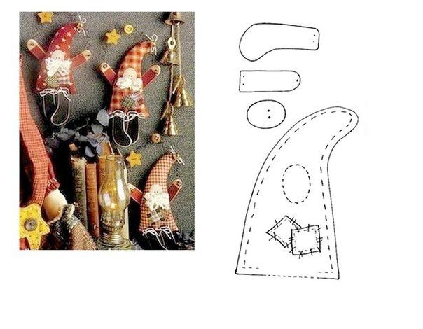 Интерьерные игрушки из ткани